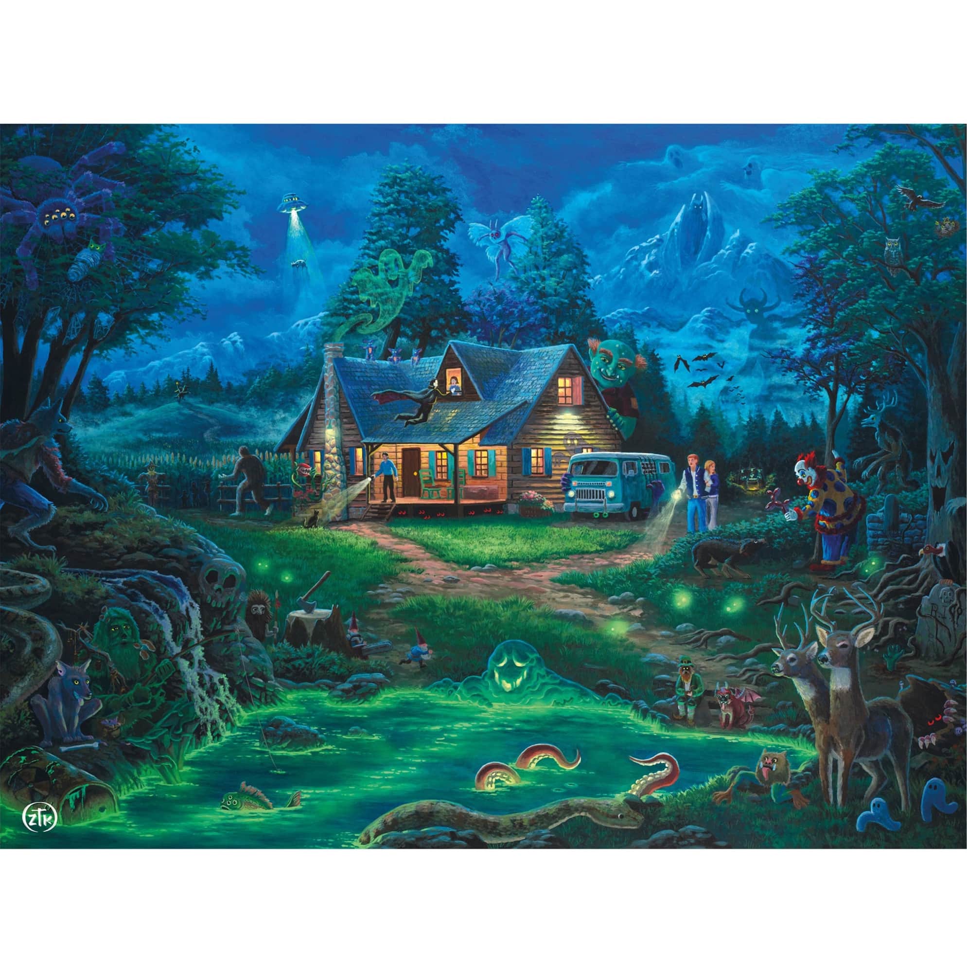 Assorted Deluxe 750 Piece Puzzle